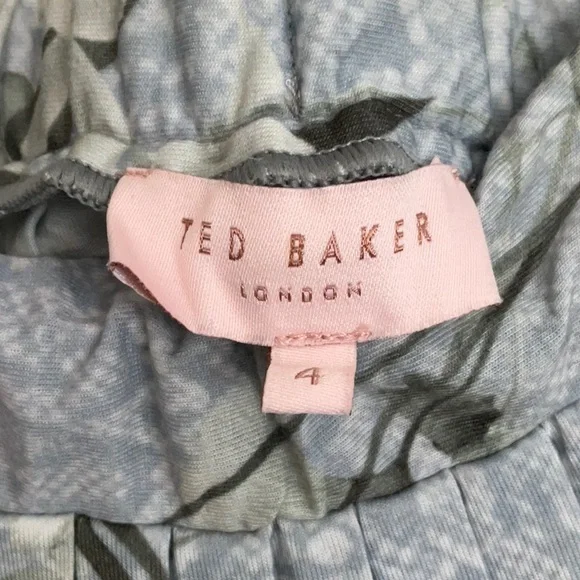 Ted baker floral pleated skirt - Picture 3 of 6